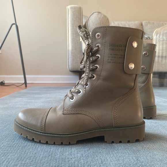 Zadig&Voltaire Joe lace-up ankle boots - Picture 2 of 9